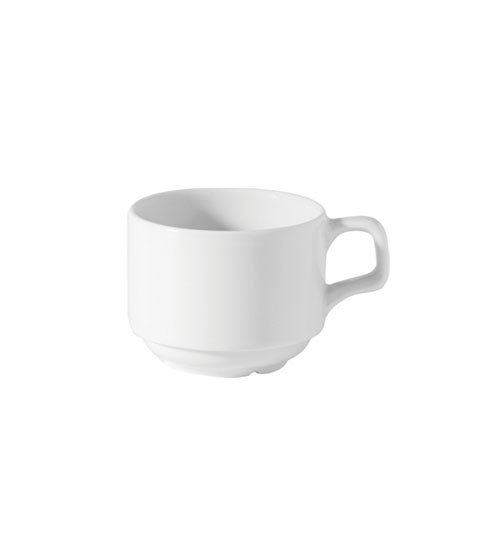 White Stacking Cup